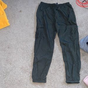 Green cargo pants